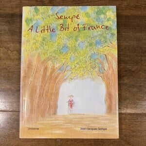 A Little Bit of France by Jean-Jacques Sempé Hardcover Art Book